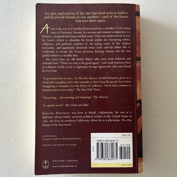 The Kite Runner by Khaled Hosseini - Picture 2 of 2